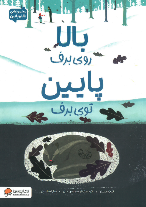 بالا روی برف پایین توی برف