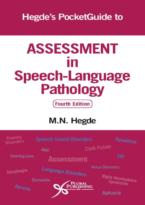 Hegde’s PocketGuide to Assessment in Speech-Language Pathology