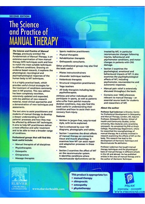 The Science and practice of MANUAL THERAPY