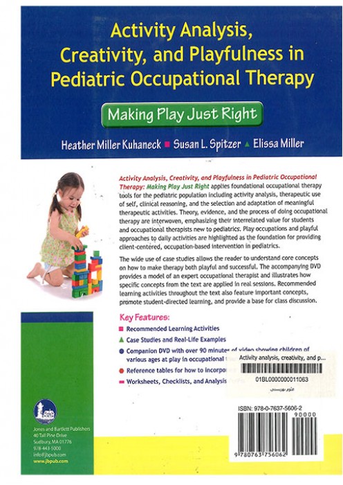 Activity Analysis, Creativity, and Playfulness in Pediatric Occupational Therapy